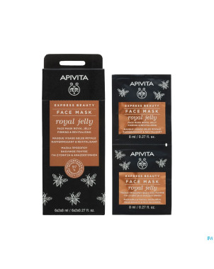 Apivita express beauty masque royal yelly  2x8ml