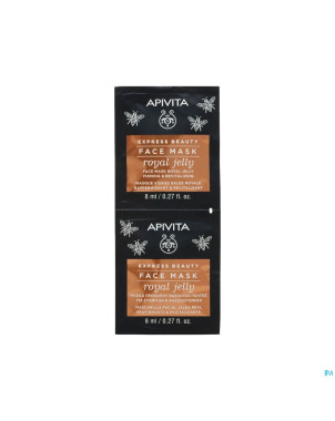 Apivita express beauty masque royal yelly  2x8ml