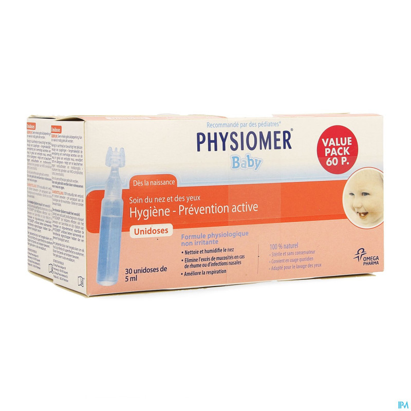 Physiomer unidoses 60x5ml