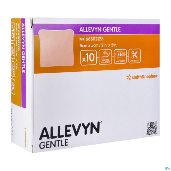 Allevyn gentle cp foam    5cm x  5cm 10 66802128