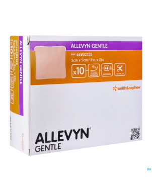 Allevyn gentle cp foam    5cm x  5cm 10 66802128