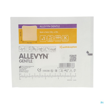 Allevyn gentle cp foam    5cm x  5cm 10 66802128