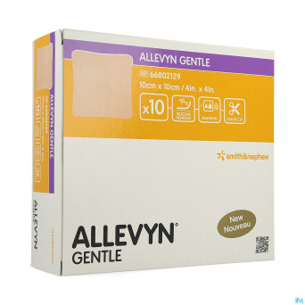 Allevyn gentle cp foam    10cm x 10cm 10 66802129