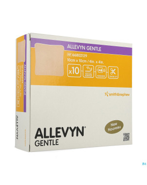 Allevyn gentle cp foam    10cm x 10cm 10 66802129