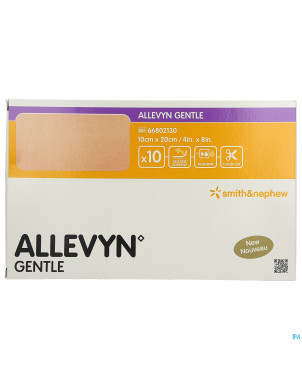 Allevyn gentle cp foam    10cm x 20cm 10 66802130