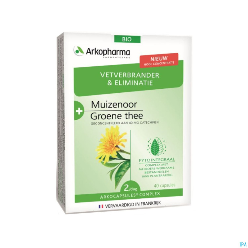 Arkogelules complex minceur bio caps 40