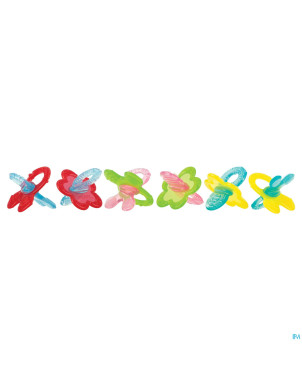 Nuby figure dentition silic. brosses massantes +0m