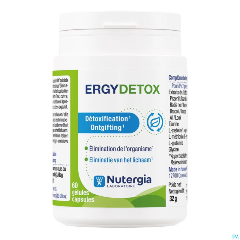 Ergydetox    caps 60