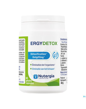 Ergydetox    caps 60