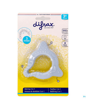 Difrax anneau dentition 3en1