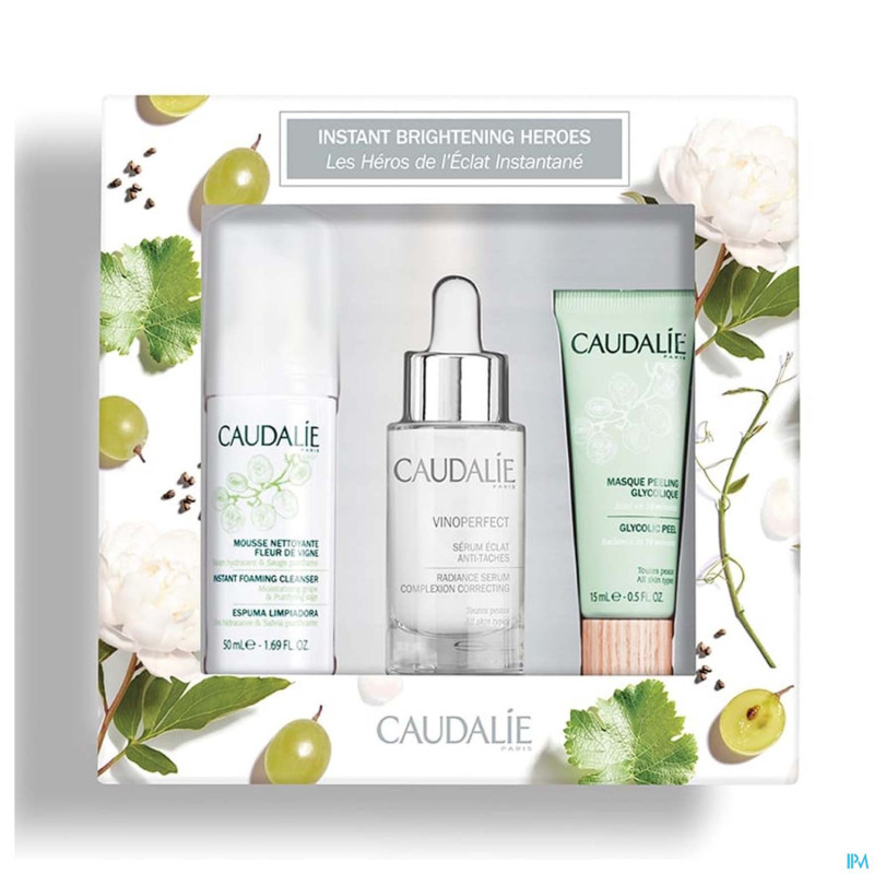 Caudalie coffret vinoperfect 3 prod