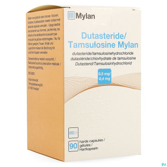 Dutasteride tamsulosine viatris 0,5mg/0,4mg caps90