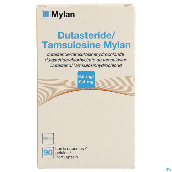 Dutasteride tamsulosine viatris 0,5mg/0,4mg caps90