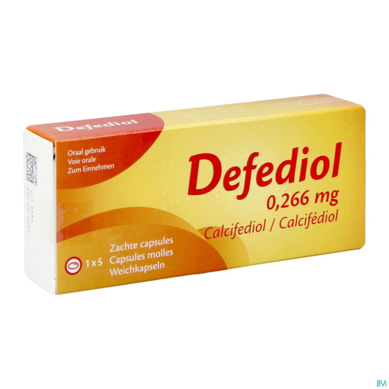 Defediol 0,266mg caps molle  5