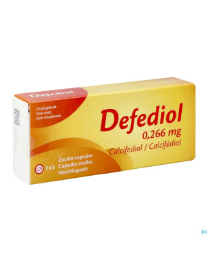 Defediol 0,266mg caps molle  5