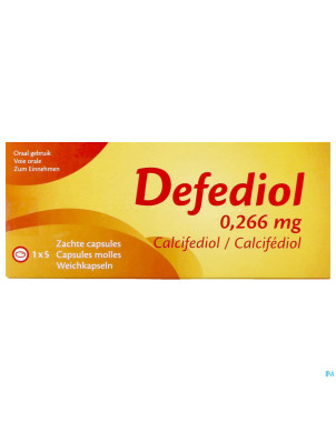 Defediol 0,266mg caps molle  5