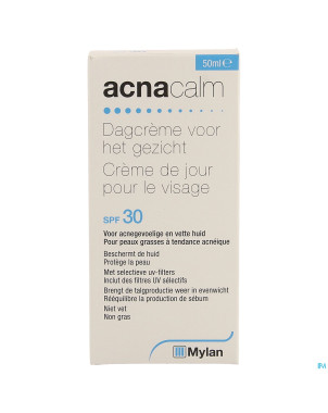 Acnacalm creme jour visage    tube 50ml