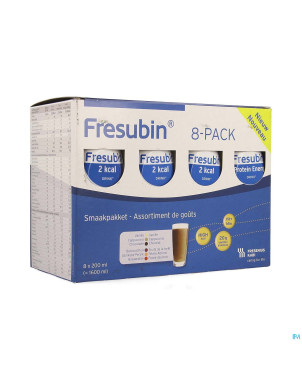 Fresubin 8-pack drink assortiment    fl 8x200ml