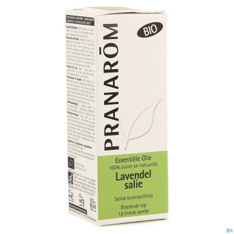 Pranarom he sauge feuilles lavande bio 10ml