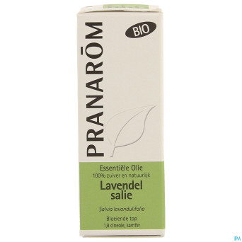 Pranarom he sauge feuilles lavande bio 10ml