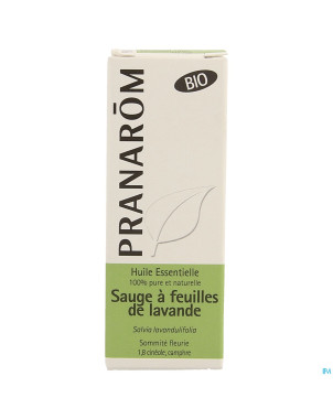 Pranarom he sauge feuilles lavande bio 10ml