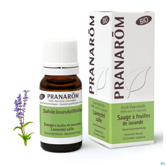 Pranarom he sauge feuilles lavande bio 10ml