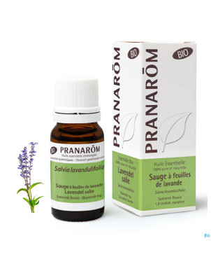 Pranarom he sauge feuilles lavande bio 10ml