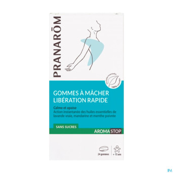 Aromastop gommes macher liberation rapide    24