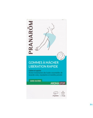 Aromastop gommes macher liberation rapide    24
