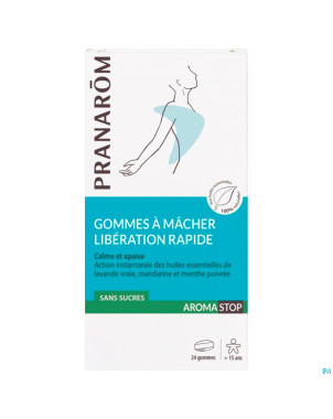 Aromastop gommes macher liberation rapide    24