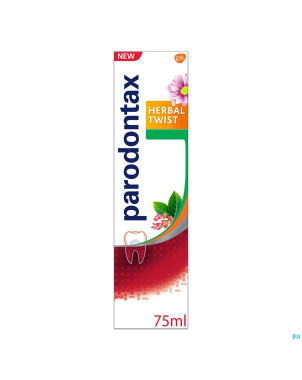 Parodontax dentifrice herbal ginger   tube 75ml