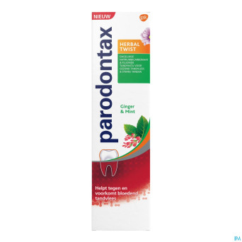 Parodontax dentifrice herbal ginger   tube 75ml