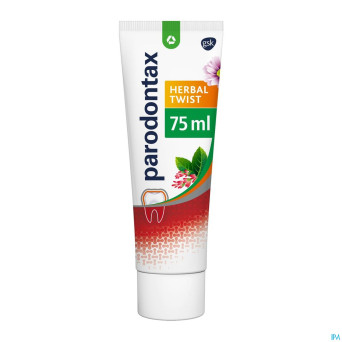 Parodontax dentifrice herbal ginger   tube 75ml