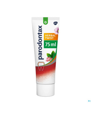 Parodontax dentifrice herbal ginger   tube 75ml