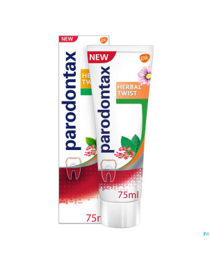 Parodontax dentifrice herbal ginger   tube 75ml