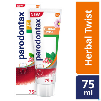 Parodontax dentifrice herbal ginger   tube 75ml