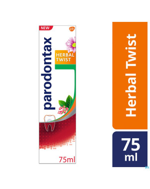 Parodontax dentifrice herbal ginger   tube 75ml