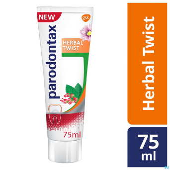 Parodontax dentifrice herbal ginger   tube 75ml