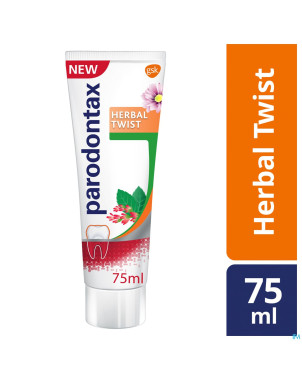 Parodontax dentifrice herbal ginger   tube 75ml
