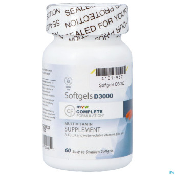 Mvw complete formul. multivitamin d3000 softgel 60