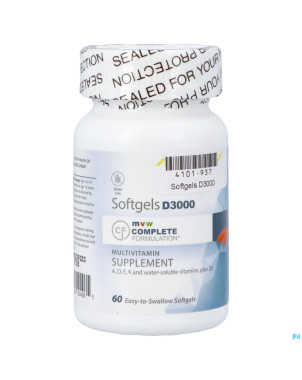 Mvw complete formul. multivitamin d3000 softgel 60