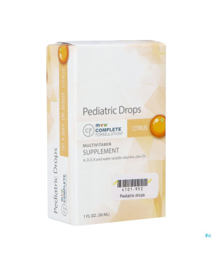 Mvw complete formul. multivit.pediatric drops 30ml