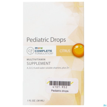 Mvw complete formul. multivit.pediatric drops 30ml
