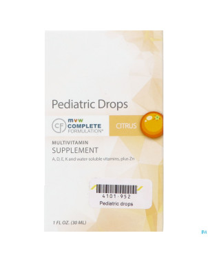 Mvw complete formul. multivit.pediatric drops 30ml
