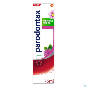Parodontax dentifrice herbal fresh    tube 75ml