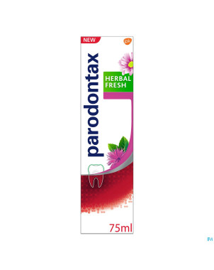 Parodontax dentifrice herbal fresh    tube 75ml