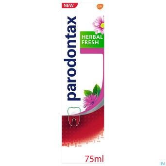 Parodontax dentifrice herbal fresh    tube 75ml