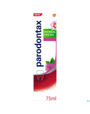 Parodontax dentifrice herbal fresh    tube 75ml