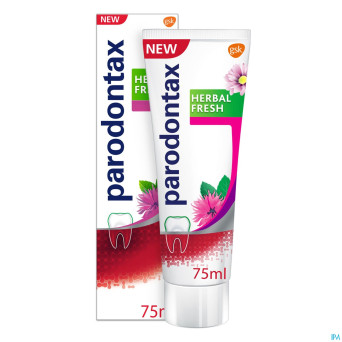 Parodontax dentifrice herbal fresh    tube 75ml