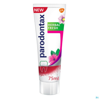 Parodontax dentifrice herbal fresh    tube 75ml